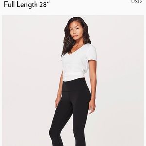 Align full length high waisted
